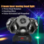 18x10w RGBW 4in1 LED Beam Moving Head Light 3 Heads Beam with RGB Laser Stage Lighting Projector DMX DJ Disco Bar Party Lights