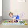 100x38cm Kid Animal Music Piano Mat Toddlers Floor Keyboard Dance Mat 13 Key Kid Musical Toys Educational Toys for Kid Gifts 2