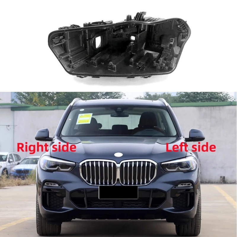 Headlight Housing Back Cover For BMW 7 Series F01 F02 (2009-2015) - Durable Polycarbonate Replacement For Left/Right Front Lamp Base