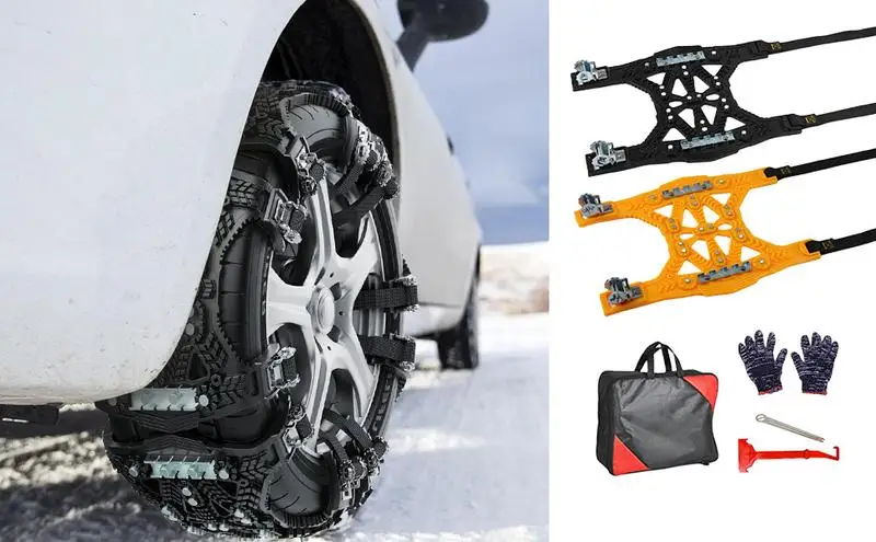 

Cars Snow Chain Auto Winter Tire Wheels Mud Sand Tire Chain Strap Griping Road Anti Slip Snow Chains Anti ice Crushing for cars