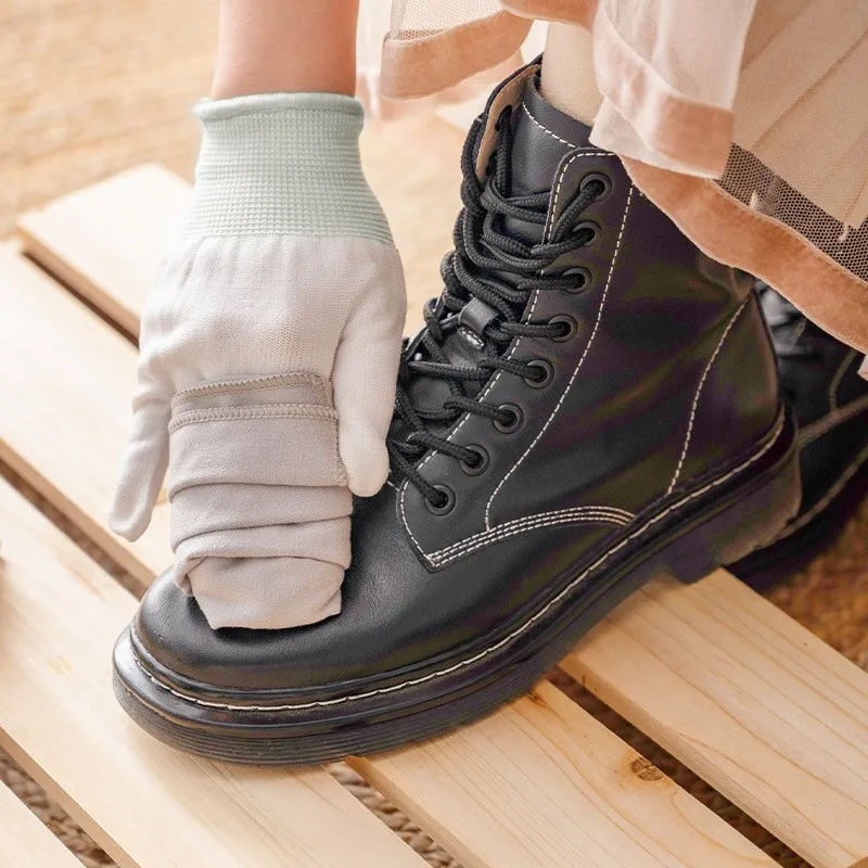 Shoe cleaning toewls Microfiber shoe cloth suede shoe shine polishing waxing Multifunctional cleaning tools no residue 4
