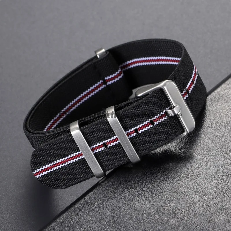 Elastic Nylon Woven Watch Strap Bracelet