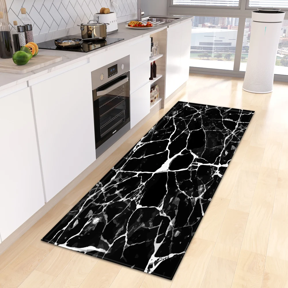Floor Mat Custom Made Kitchen Rug Bedroom Entrance Doormat Bath Living Room Floor Decor Carpet Home Bedside Hallway Non-Slip Long Foot Mat