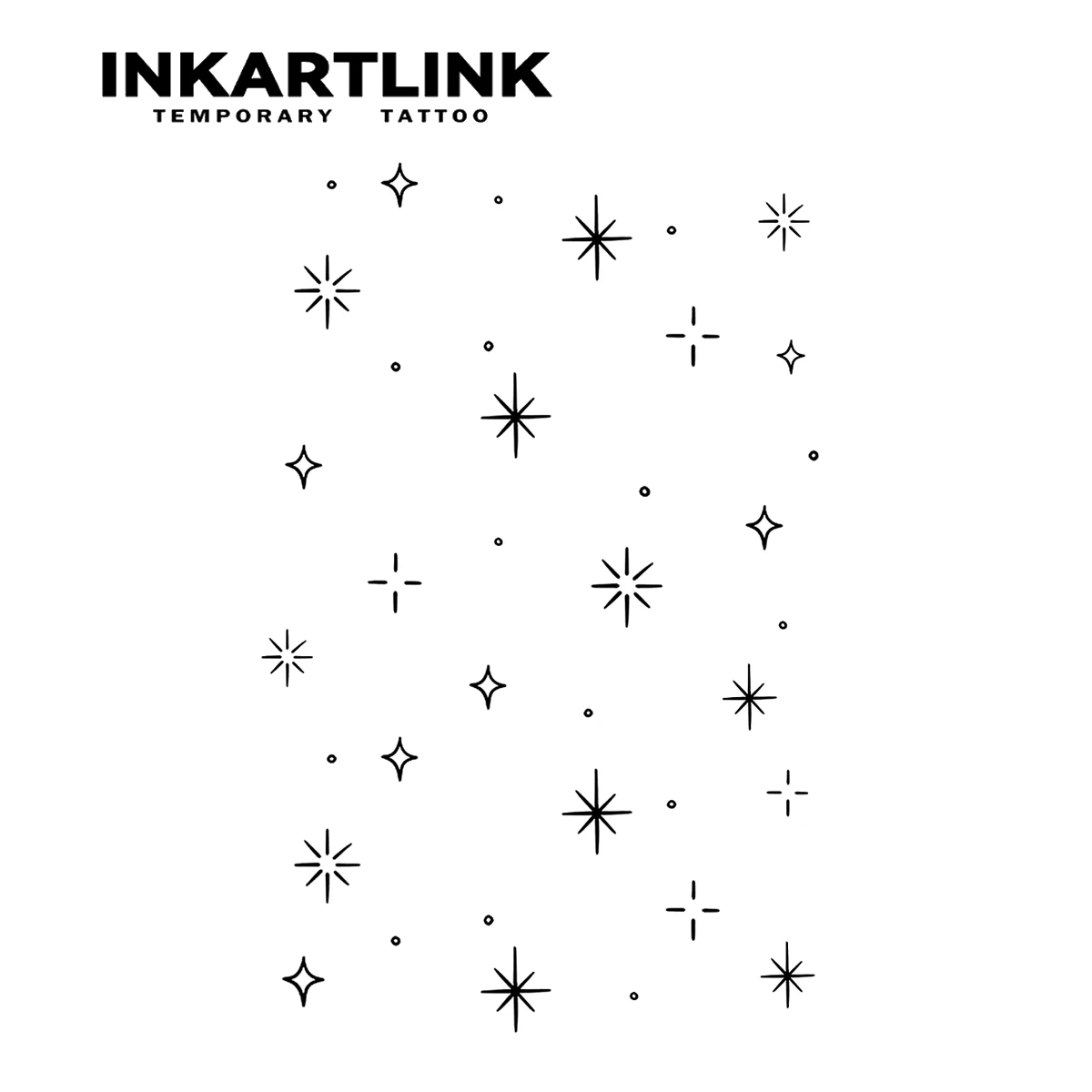 starry Temporary Tattoo,Lasts To 15 Days New Technology Magic Waterproof Semi Permanent Sticker. 3
