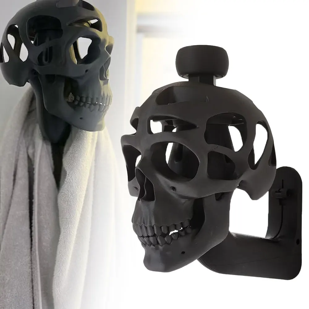 

3D Skull Helmet Display Package Creative Helmet Rack Motorcycle Helmet Cranium Rack Motorcyclist Helmet Organizer