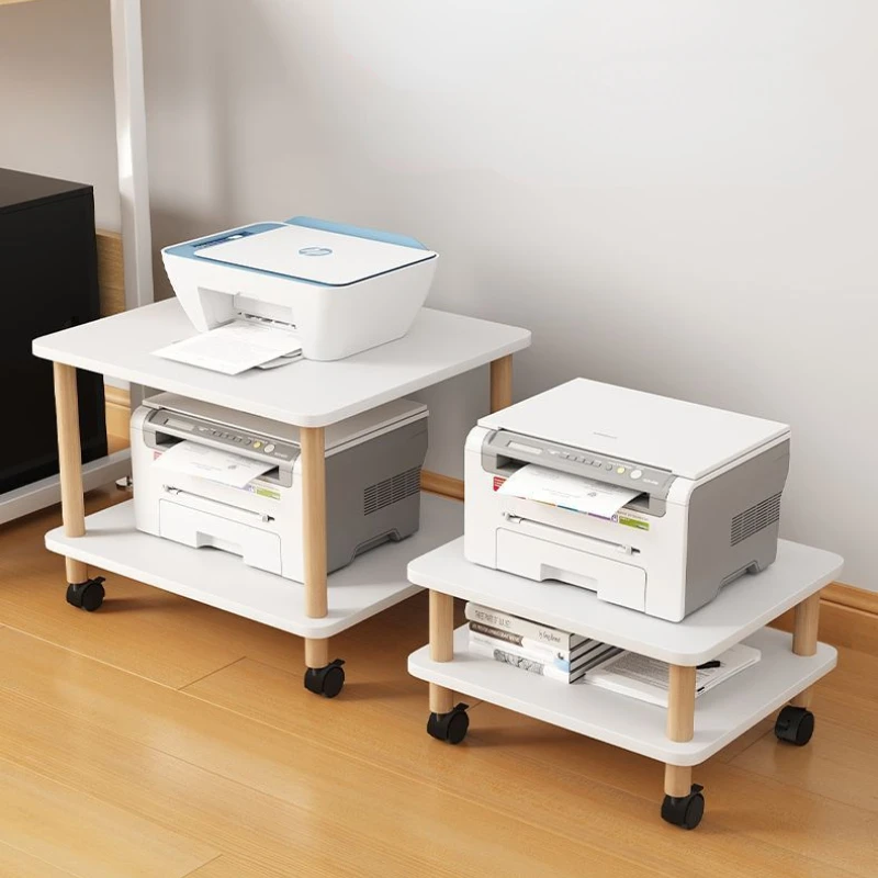 LightLuxuryPrinterStorageRackFloorFaxMachineShelfMulti