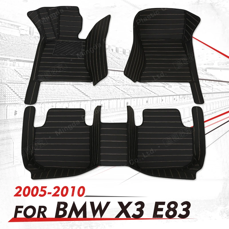 

Custom Car floor mats for BMW X3 E83 2005 2006 2007 2008 2009 2010 auto foot Pads automobile carpet cover