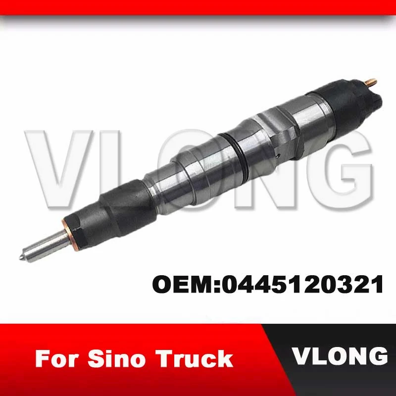 

Genuine New 0445120321 Diesel Inyectors 0 445 120 321 Common Rail Fuel Injector 0445 120 321 For Sino Howo Heavy Truck