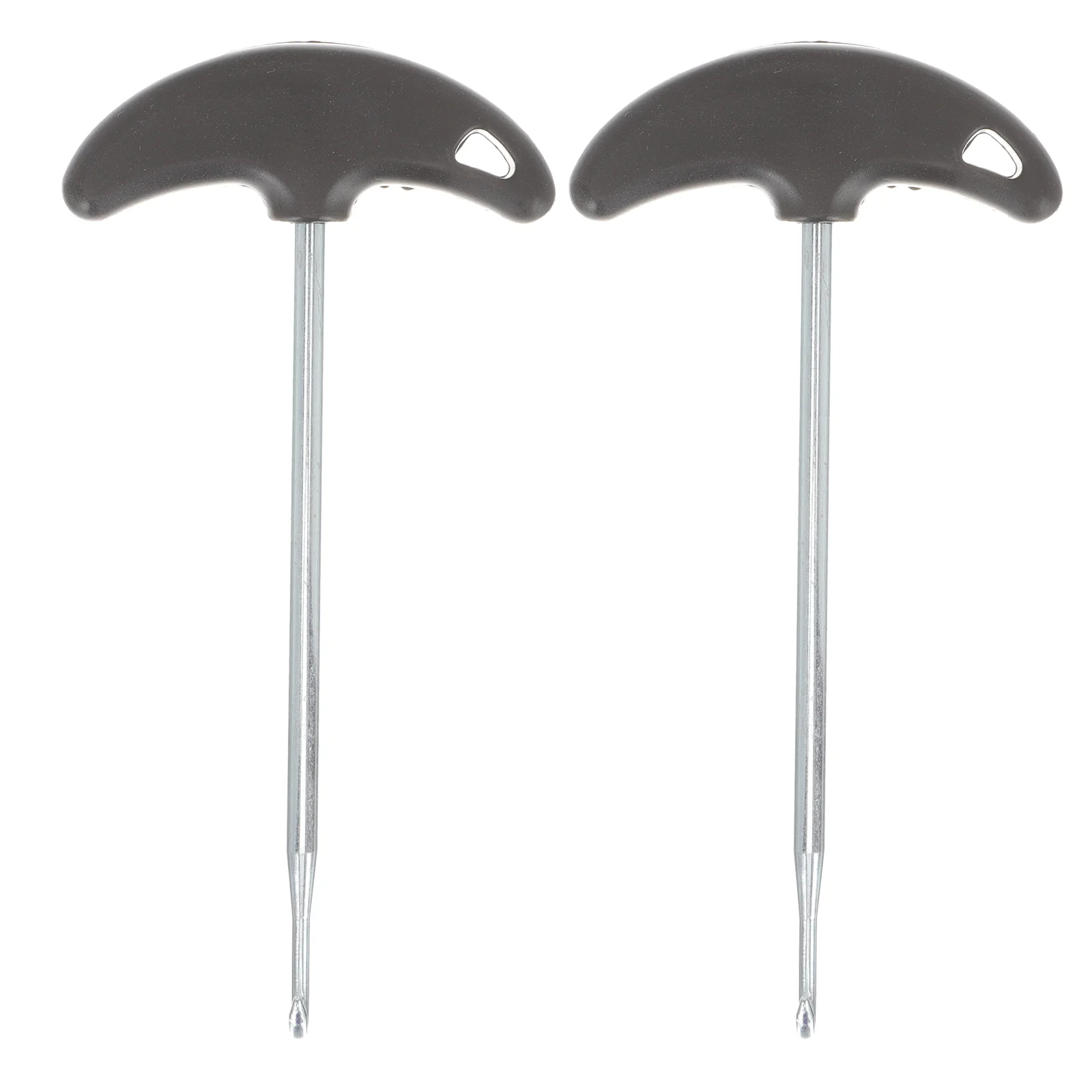 

2 Pcs Stainless Steel Hooks Shoelace Tightener Portable Toolkit Tightening Pulling Puller Pullers Tighteners