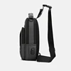 Men Small Backpack Chest Pack Shoulder Bag with USB Charging Port Travel Male Waterproof Nylon Sling Messenger Cross body Bags 4