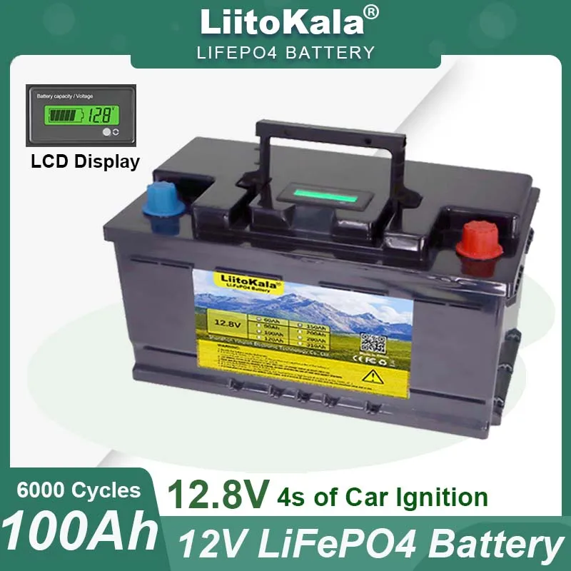 S6e8bb79db1074858a20db5fee8fb1aaez 12v/12.8V, 310ah, 280ah, 120AH, 4s, LiFePO4 Battery Lithium Iron Phosphate Batteries Cycles Touring car Solar Wind Tax Free Mallzona