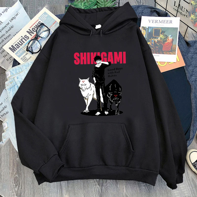 

Man Woman Jujutsu Kaisen Hoodies Unisex Fashion Short Sleeve Women Men Sweatshirt Clothes Autumn Winter Tracksuit men Streetwear