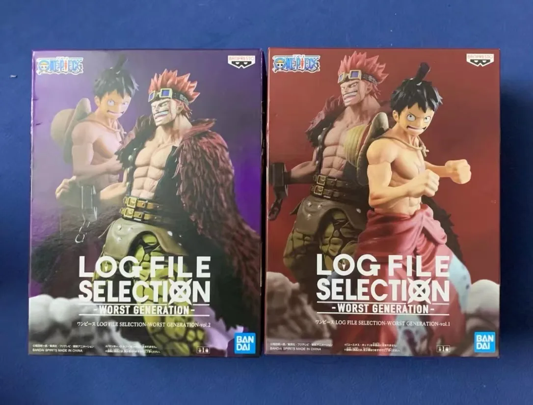 In Magazzino Originale Banpresto Log Lfs Rufy Vs Eustass Kid Action Figure Model Doll Toys Anime Figurals Brinquedos