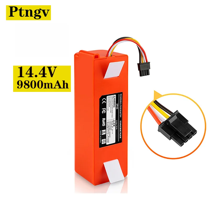 

S50 14.4V 6500mAh Robotic Vacuum Replacement Battery 18650 Battery for Roborock S55 S60 S65 S50 S51 S5 MAX S6