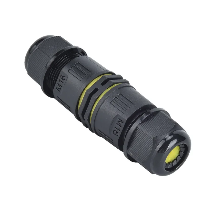 IP68 M16 M20 M25 Outdoor Waterproof Connector Of Junction Box Adapter Terminal Rain Proof Straight Plug Socket Quick Connection 5