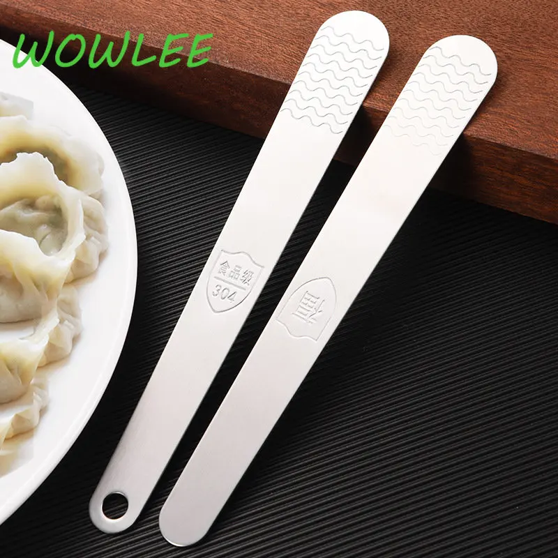 304 Stainless Steel Kitchen Dumpling Stuffing Scoop Wonton Pick Mixing Spoon Tools Sale
