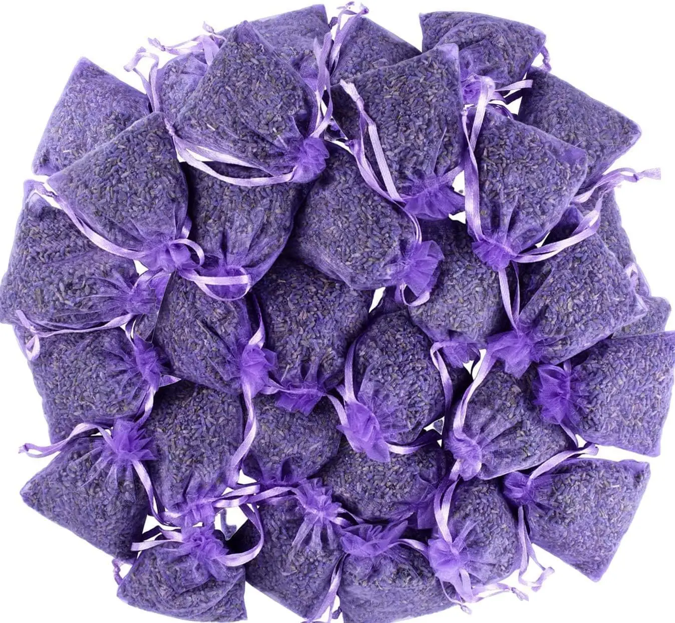 Lavender Sachets (25 Pack) -French Lavender Sachets Closets Fresh Scents, Set of 25, Lavendar Home Fragrance