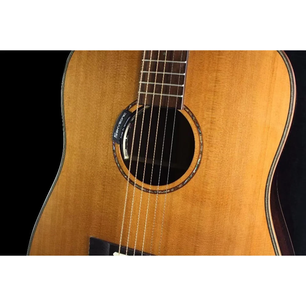1 set of plasticSkysonic Joy2 Acoustic Guitar Pickup Dual Pickup Modes Soundhole Musical Instrument Accessories