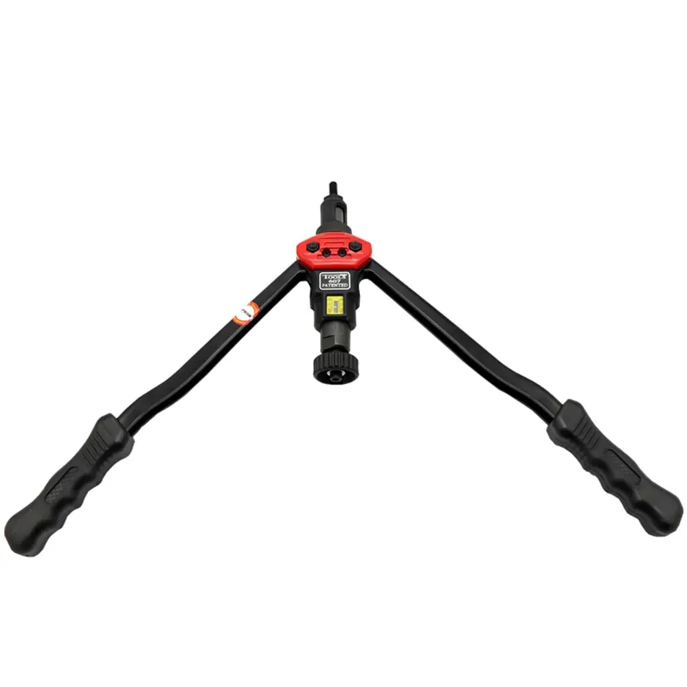 BT-607 Hand Threaded Rivet Nuts Tool Riveter with 110pcs Rivet Nuts M3 M4 M5 M6 M8 M10 M12 1/4 10-24 5/16 3/8 Rivnut Rivet Tool 5
