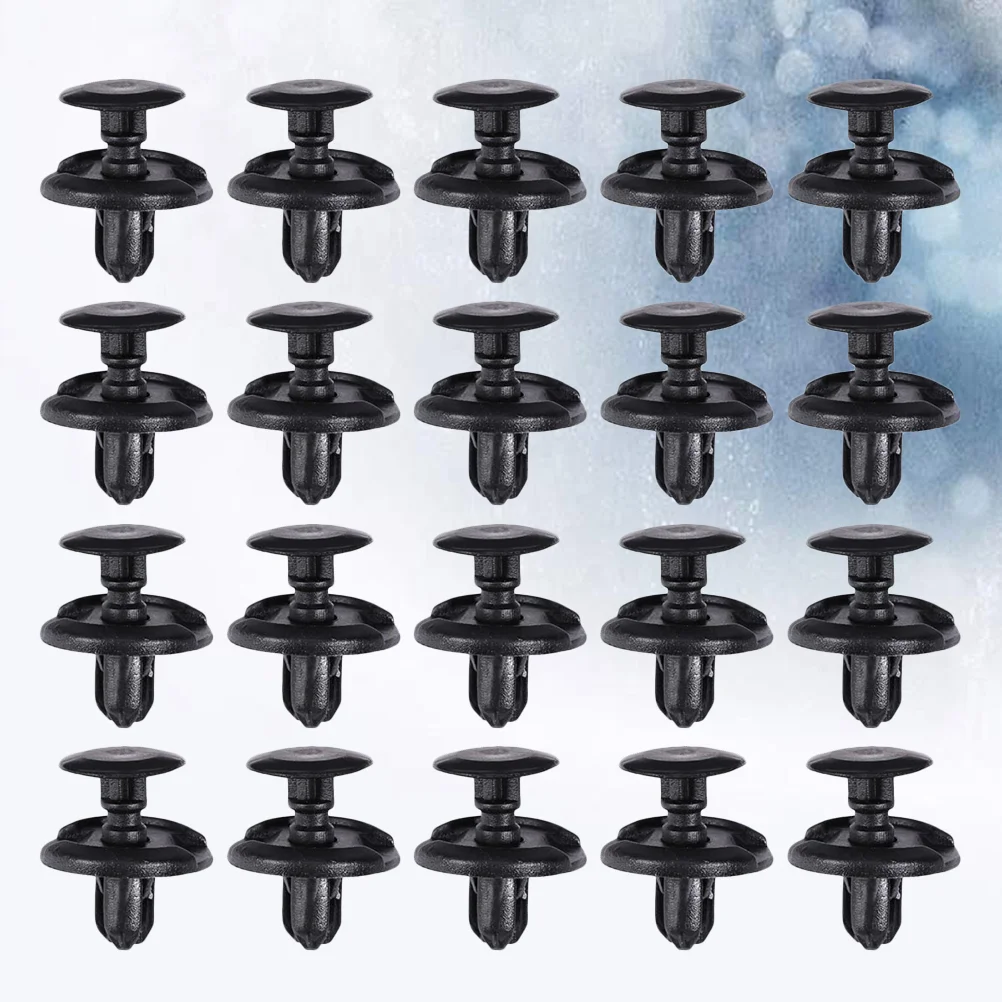 

80Pcs Fastener Clips Push Type Super Strong Bumper Flare Fastener Rivet Clips Compatible for