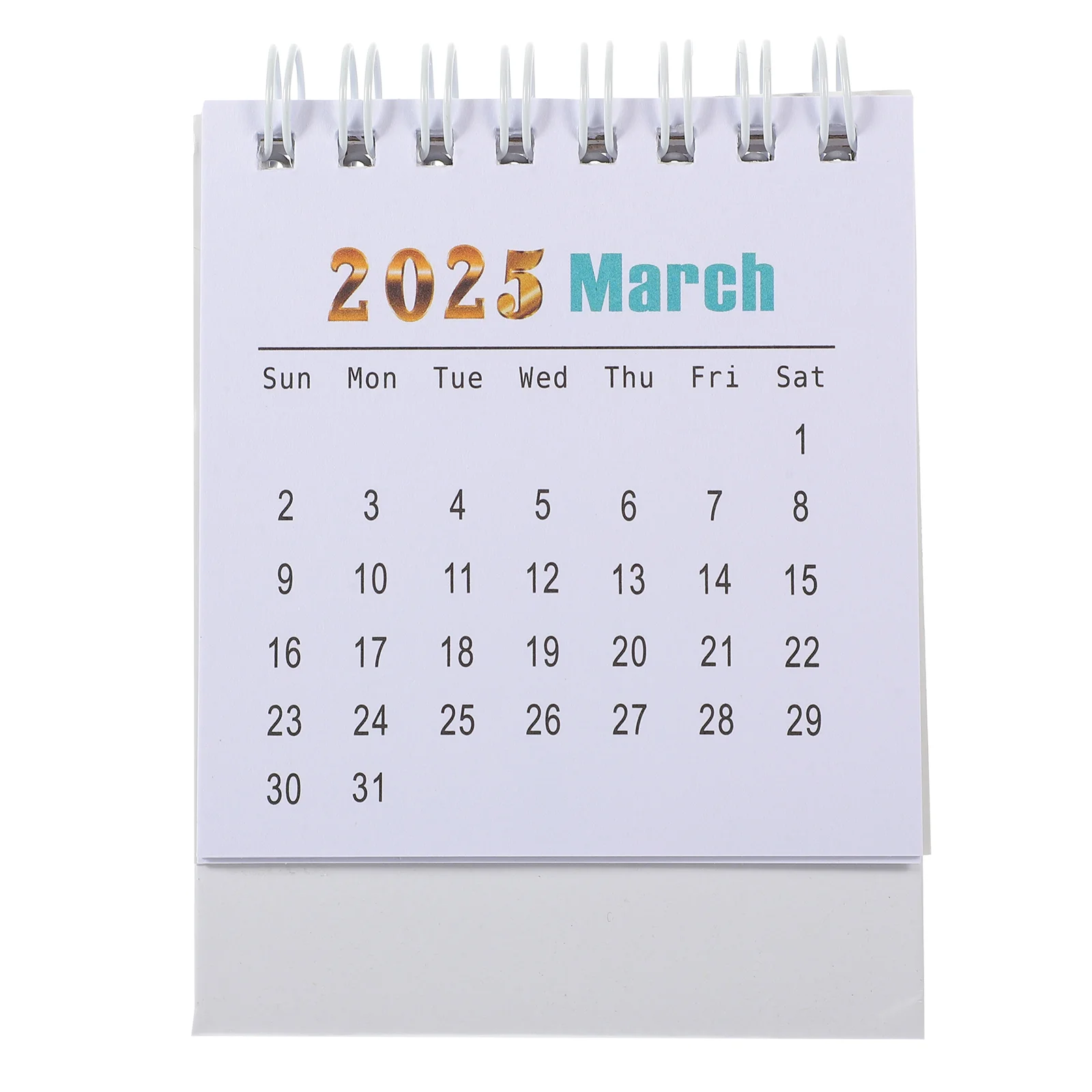 Desk Calendar 2024 Mini Office The Ornament 2023-2024 Standing Flip Paper Convenient Desktop