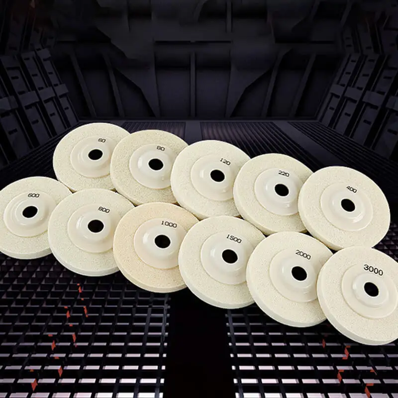 Sponge fiber polishing sheet 60-3000 Grit For stone renovation of marble/granite/quartz stone The Angle grinder grinds sheet sponge fiber polishing sheet