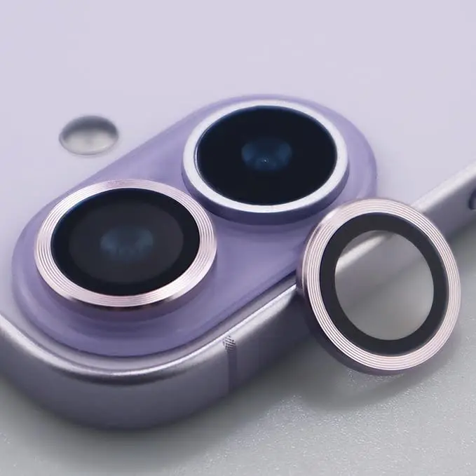 Premium Camera Lens Protector - Metal Tempered Glass with 9H Explosion-Proof and Anti-Scratch Protection