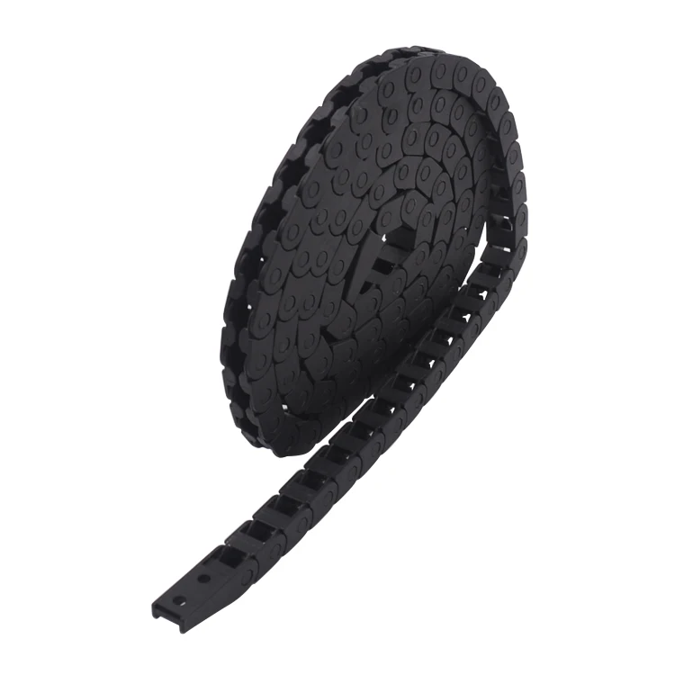 LINK CNC 5x5 Drag Chain Transmission Plastic Machine Cable Wire Carrier with end connectors for Router Tool length 1M