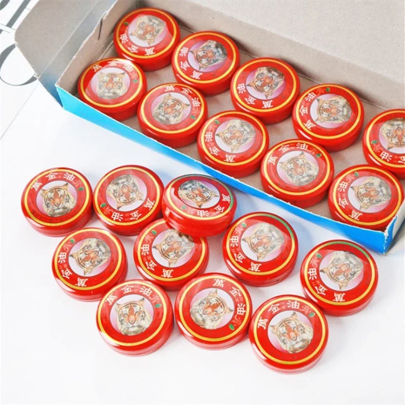 Natural Tiger Balm Essential Cool Oil Mosquito Repellent Itch Relieving Relieve Treatment Influenza Cold Headache Dizziness New
