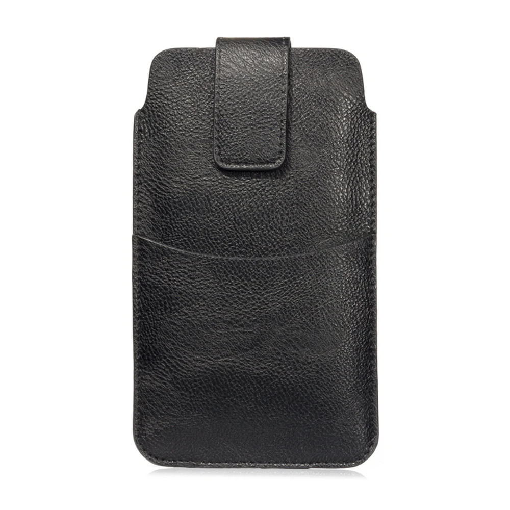 Premium Universal Leather Case with Belt Clip and Card Slot