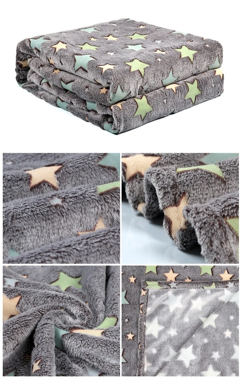 Couvertures en flanelle pour enfants à vendre à chaud, couvertures lumineuses_voghion.com