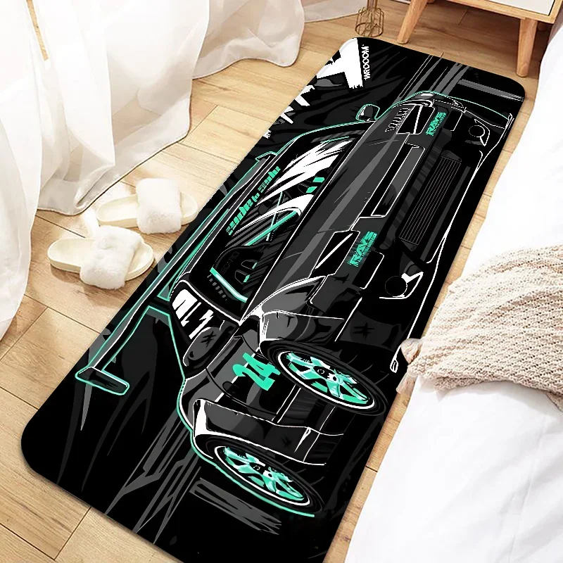 Racing Non-Slip Area Rug 3