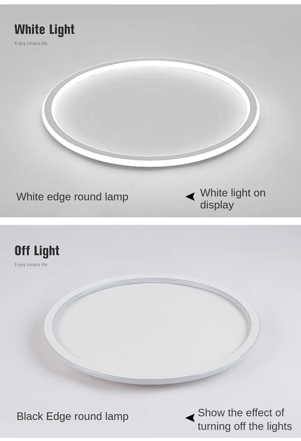 LED modern ceiling light S6e8d0f9483904f99ba052392ccbc879bP