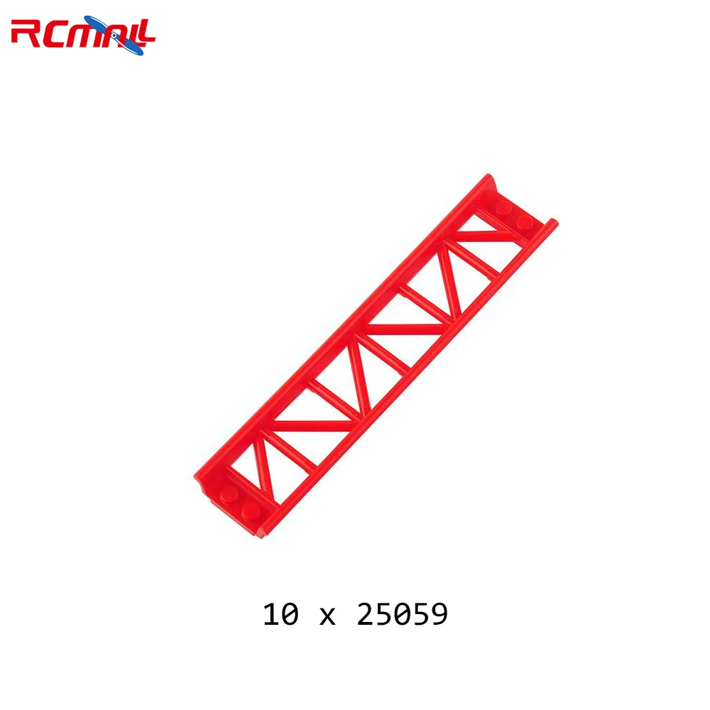 10PCS Small Particle Technical Building Block Parts 26060 Accessories Roller Coaster Tracks Rail 34738 26559 25059 25061