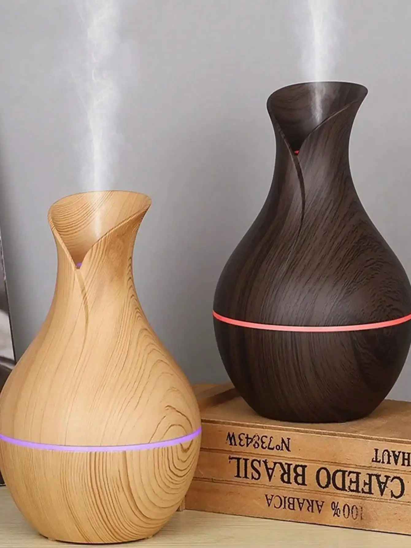 200ml Essential Oil Diffuser Air Humidifier USB Mist Maker Mini Humidificador with Colorful Light for home car Water Sprayer 4