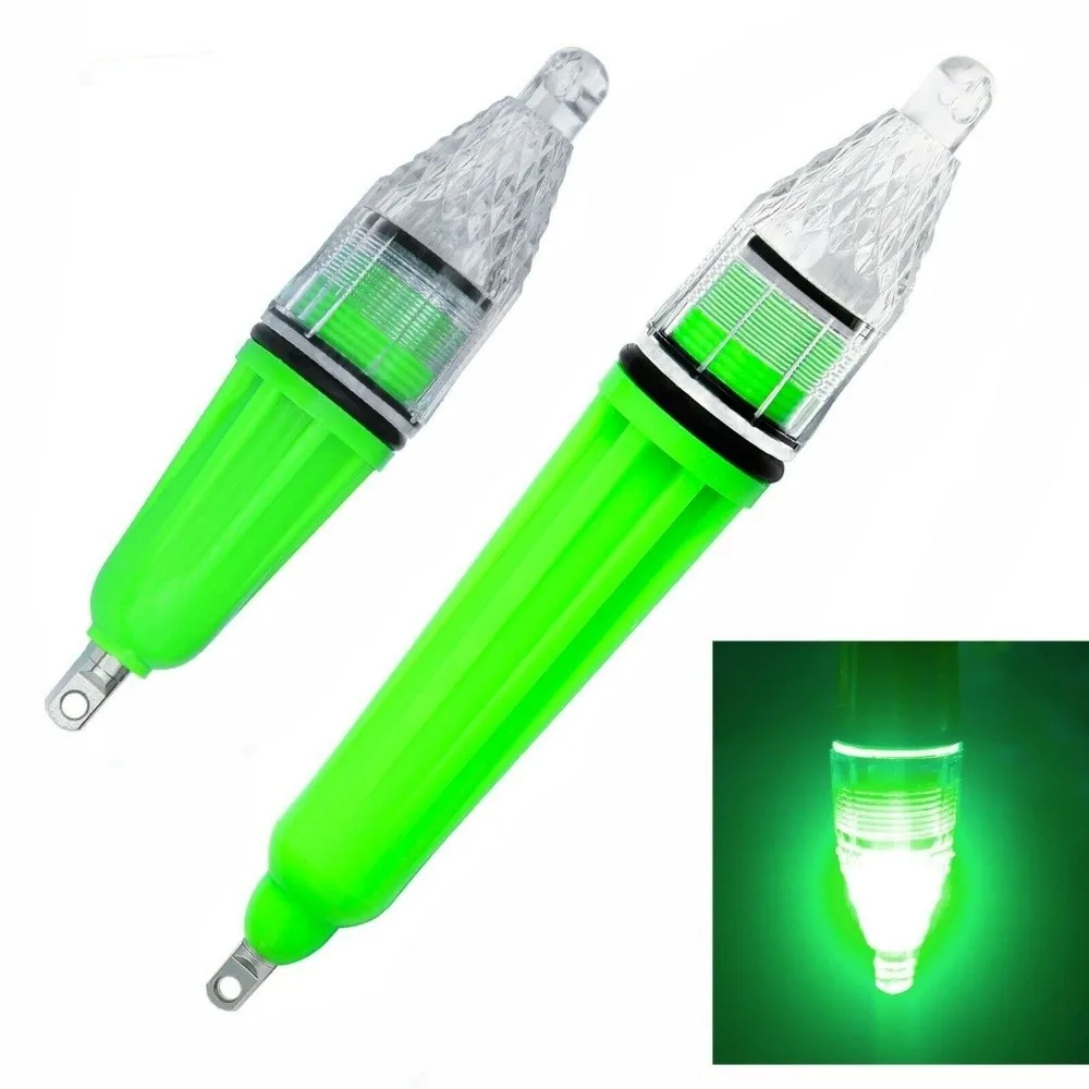 Fishing Tools Plastic LED Fish Lamp Luminous 5 Colors Bait Light Underwater Deep Drop Fishhooks Lure Light