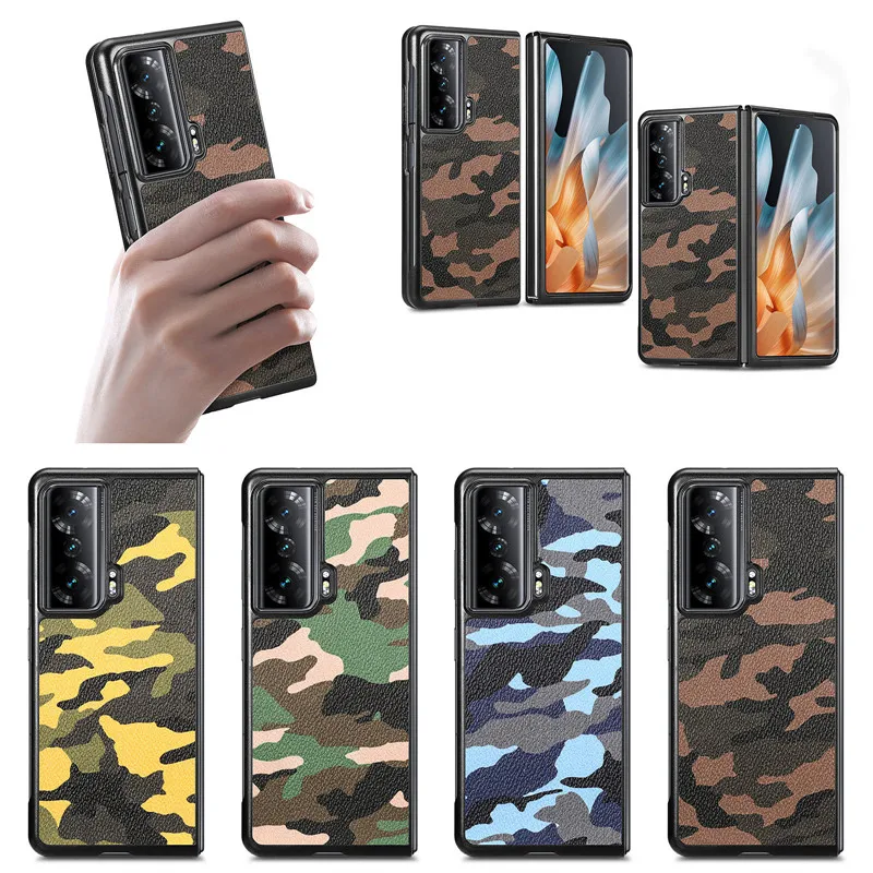 Per Honor Magicvs Custodia Pieghevole Con Motivo Mimetico Per Honor Magic Vs Matte Mobile Phone Case
