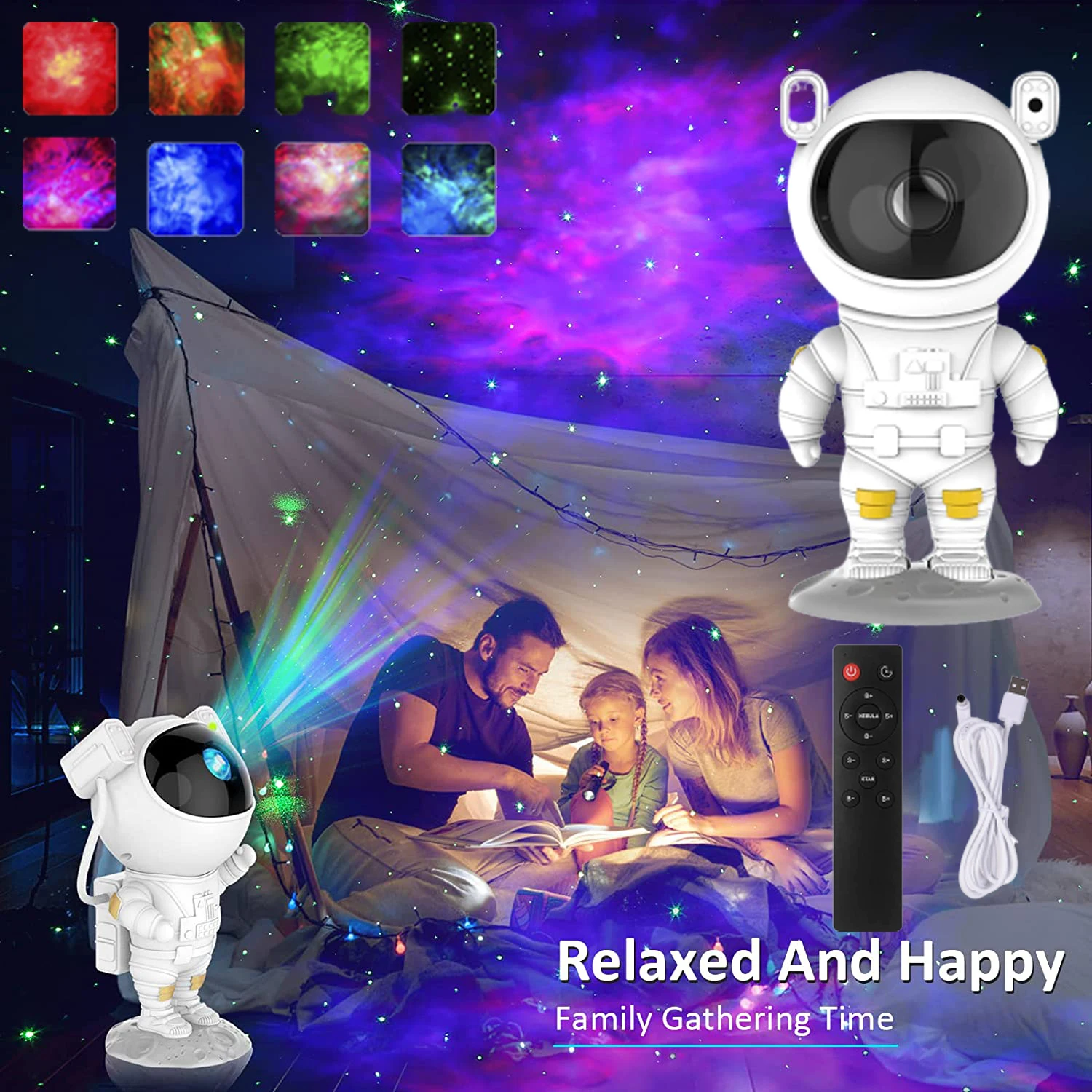 Astronaut Projector Stars Starlight