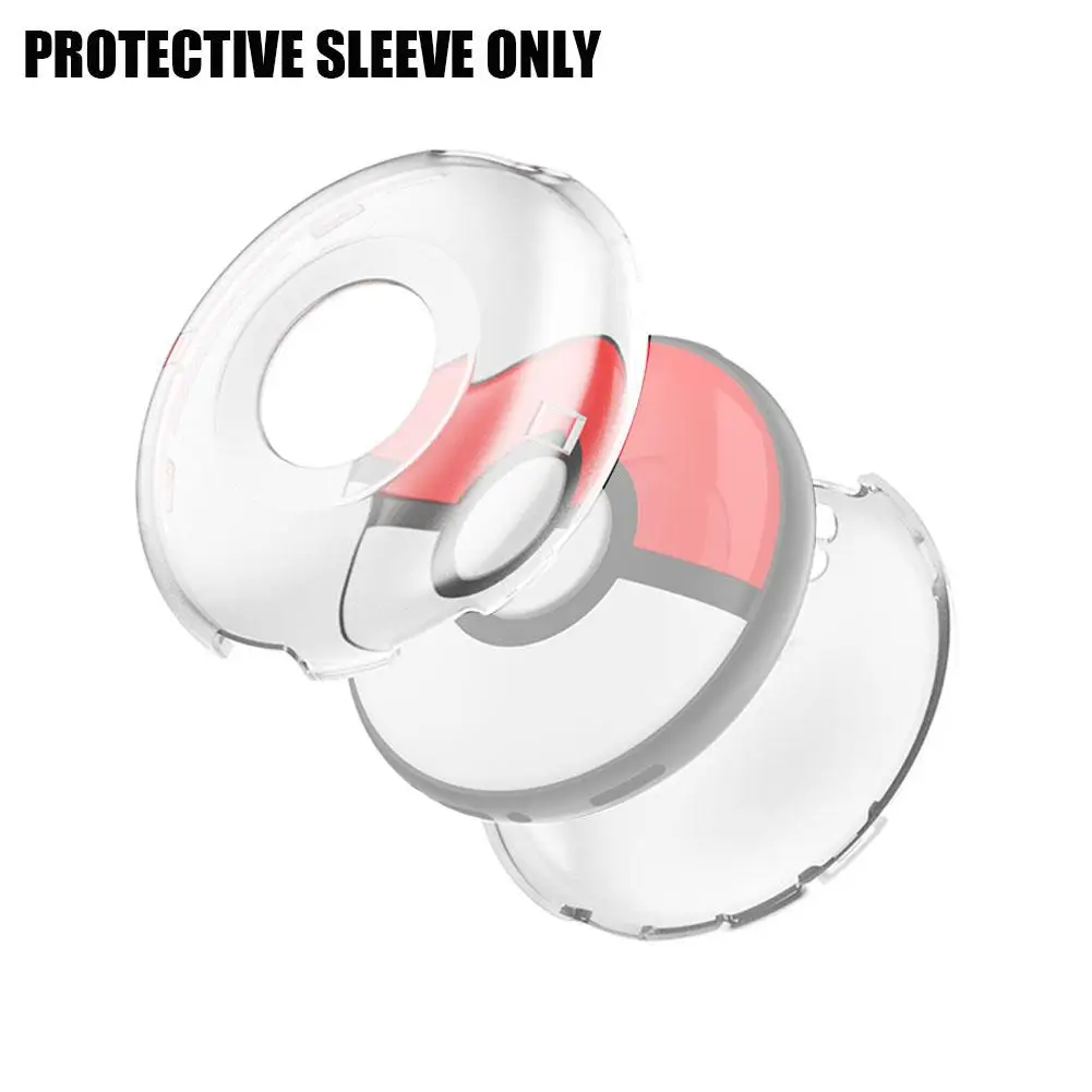 Custodia Trasparente Per Pokemon Go Plus + Custodia Rigida Trasparente Per Pc Con Accessori Protettivi Per Cinturino Per Pokemon Go R1I0