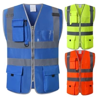 Reflective Blue Safety Vest
