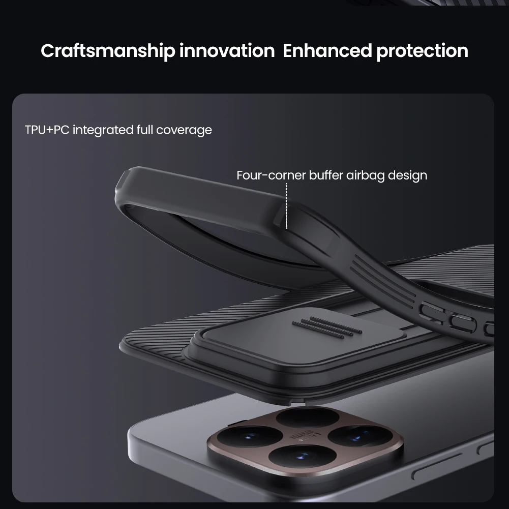 Nillkin Camshield Pro Camera Slide Protection Hard 360° Back Cover