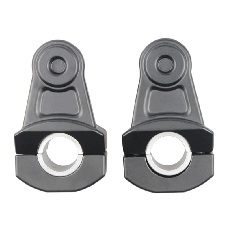22-28mm 핸들 바 핸들 팻 바 라이저 마운트 클램프 어댑터 범용 오토바이 구덩이 먼지 자전거 수정 클램프