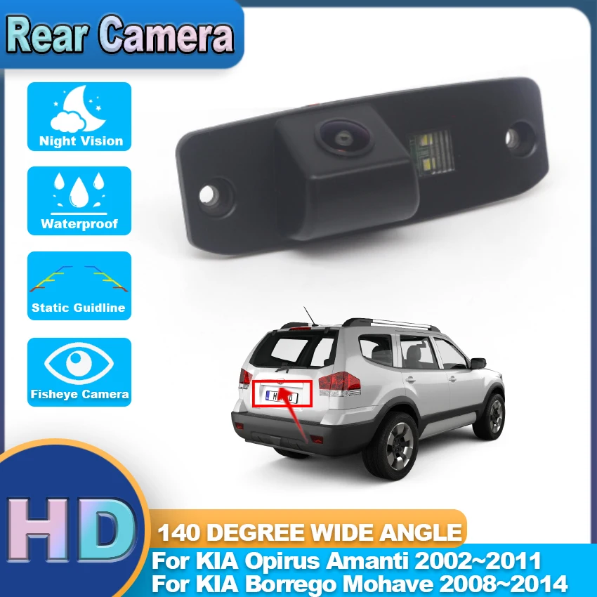 

Автомобильная камера заднего вида для парковки заднего вида для KIA Borrego mohas 2008 ~ 2014 Opirus Amanti 2002 ~ 2007 2008 2009 2010 2011