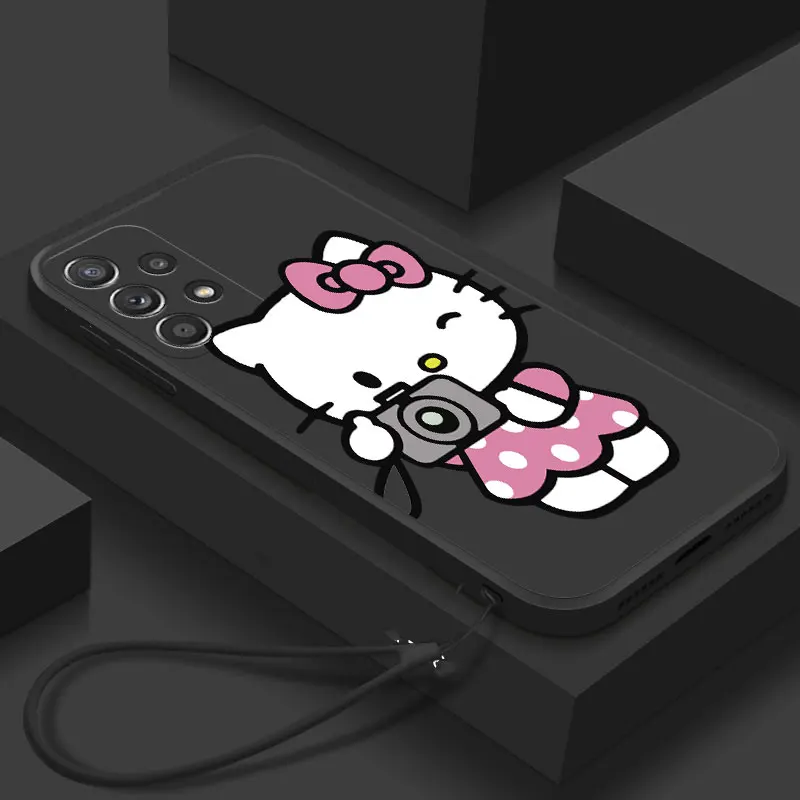 thumbnail image 1 of Cartoon Cute Kitty Flower Tpu Case For Samsung Galaxy A34 A54 A14 A13 S24 Plus Ultra A23 A11 A12 A24 A25 A50 A21S A22 A31 Cover, 1 of 4