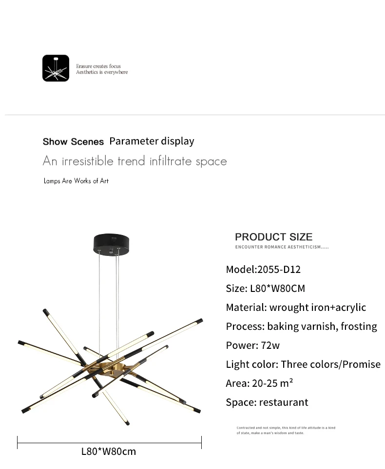 Nordic Geometry Pendant Light