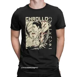 Hunter X Hunter Chrollo Lucilfer Men's Tops T Shirts Anime Kawaii Creative Tees Harajuku Tee Shirt Premium Cotton Printed
