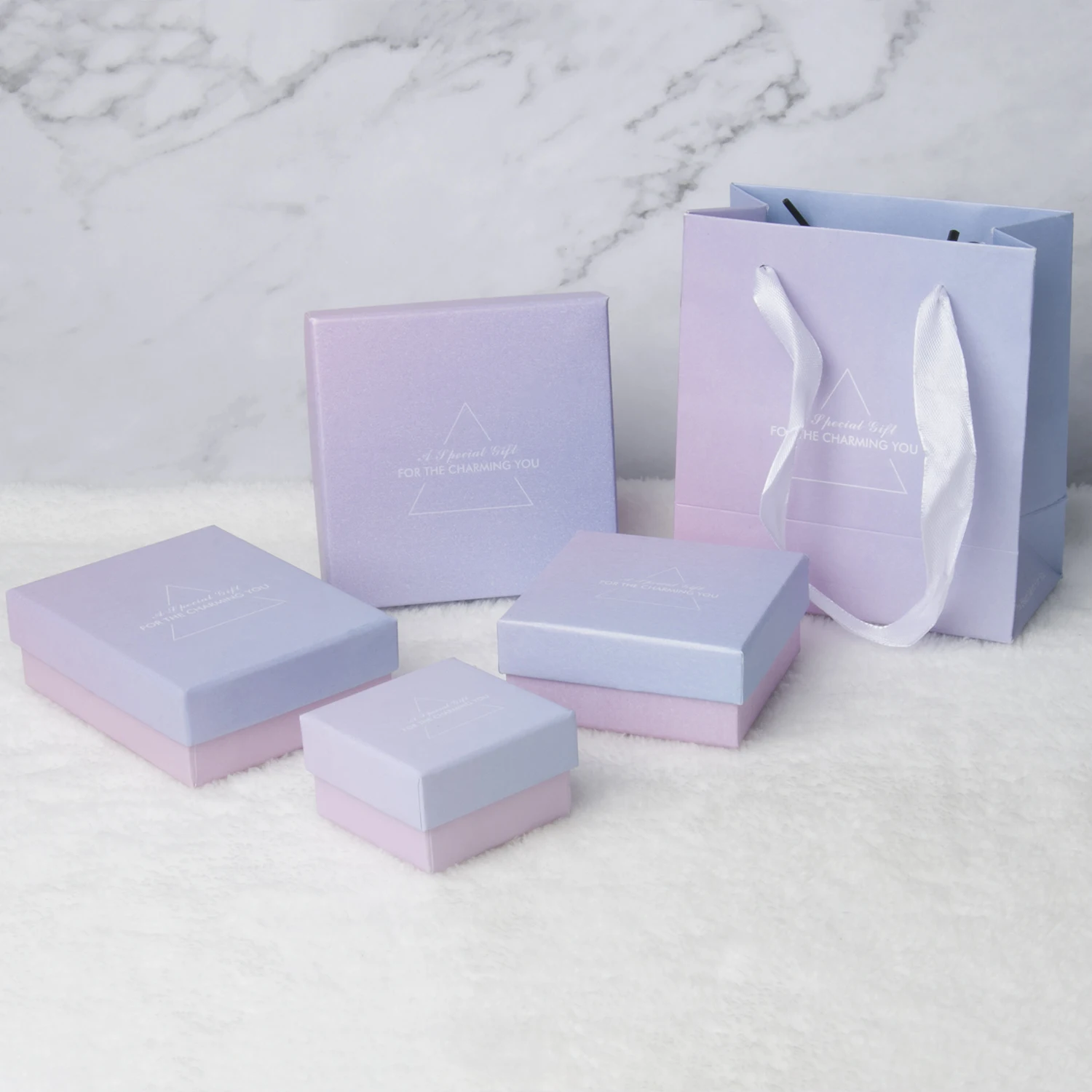 Paper Jewelry Box Cardboard Bracelet Boxes Ring Box For jewelry