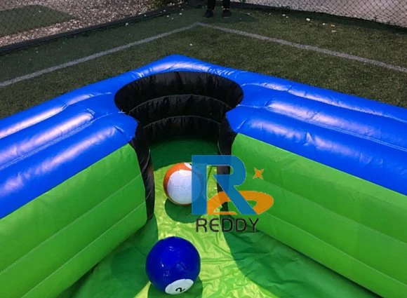 Inflatable Snooker Football Soccer Pool Table Inflatable Snooker Ball Set Billiard Billiards Sport Game