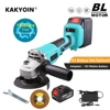 100MM Cordless Electric Angle Grinder Brushless Polishing Grinding Machine Cutting Woodwork Power Tool For Makita 18V Battery 1