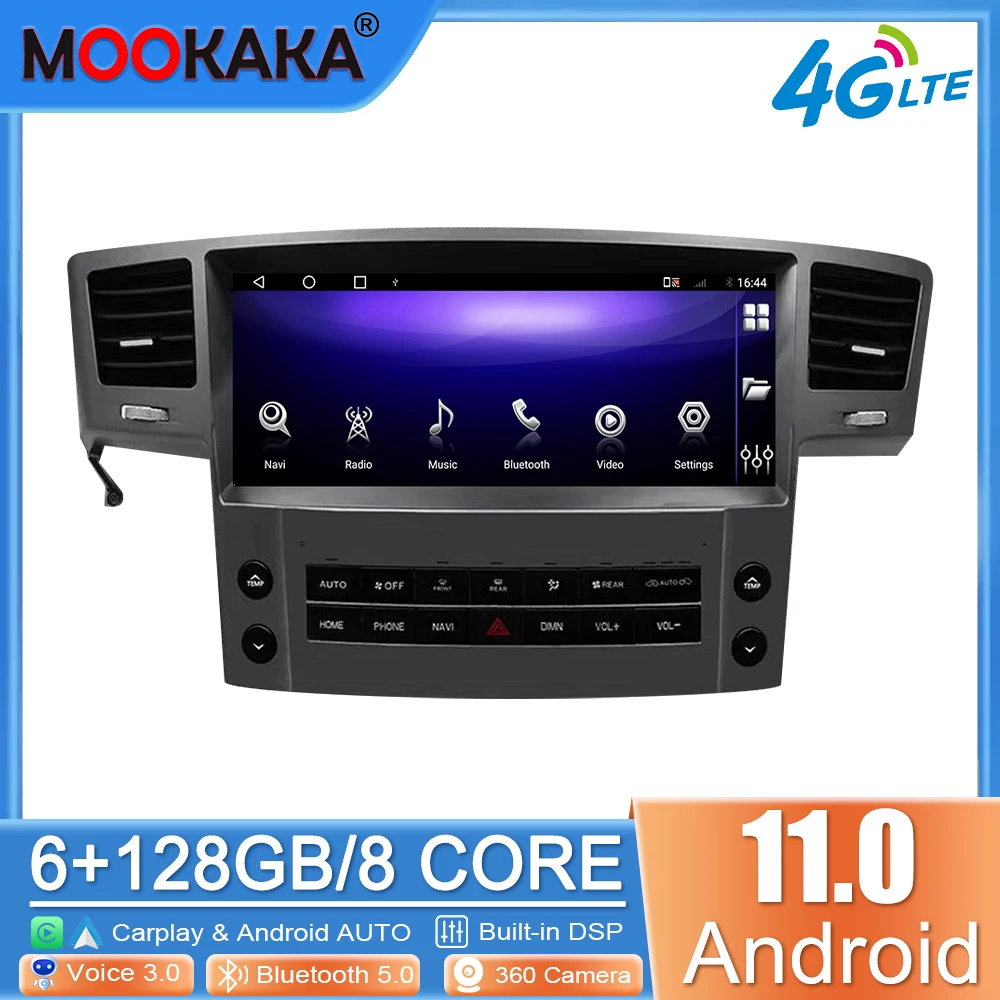 

Car Radio Carplay For Lexus LX570 2007-2015 Android Navigation Multimedia Player Touch Screen DSP Stereo Head Unit